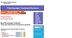 Desktop Screenshot of fibromyalgia-reviews.com