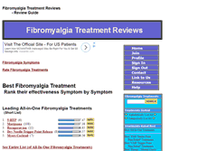 Tablet Screenshot of fibromyalgia-reviews.com